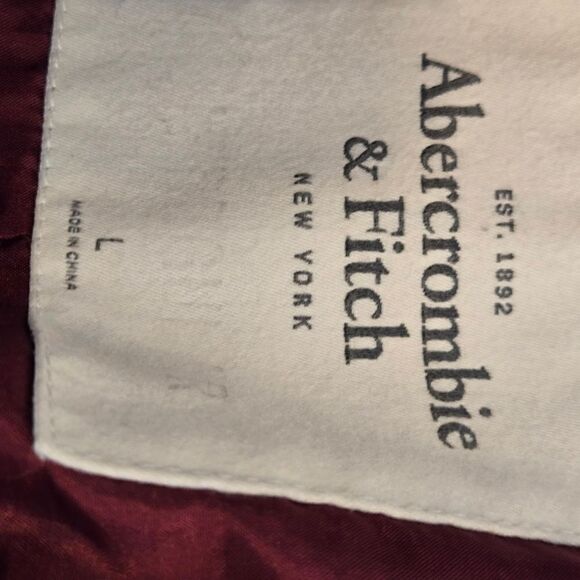 Abercrombie & Fitch Navy Blue Shrunken Blazer Jacket - Picture 5 of 7